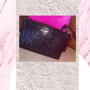 Red/ velvet crossbody